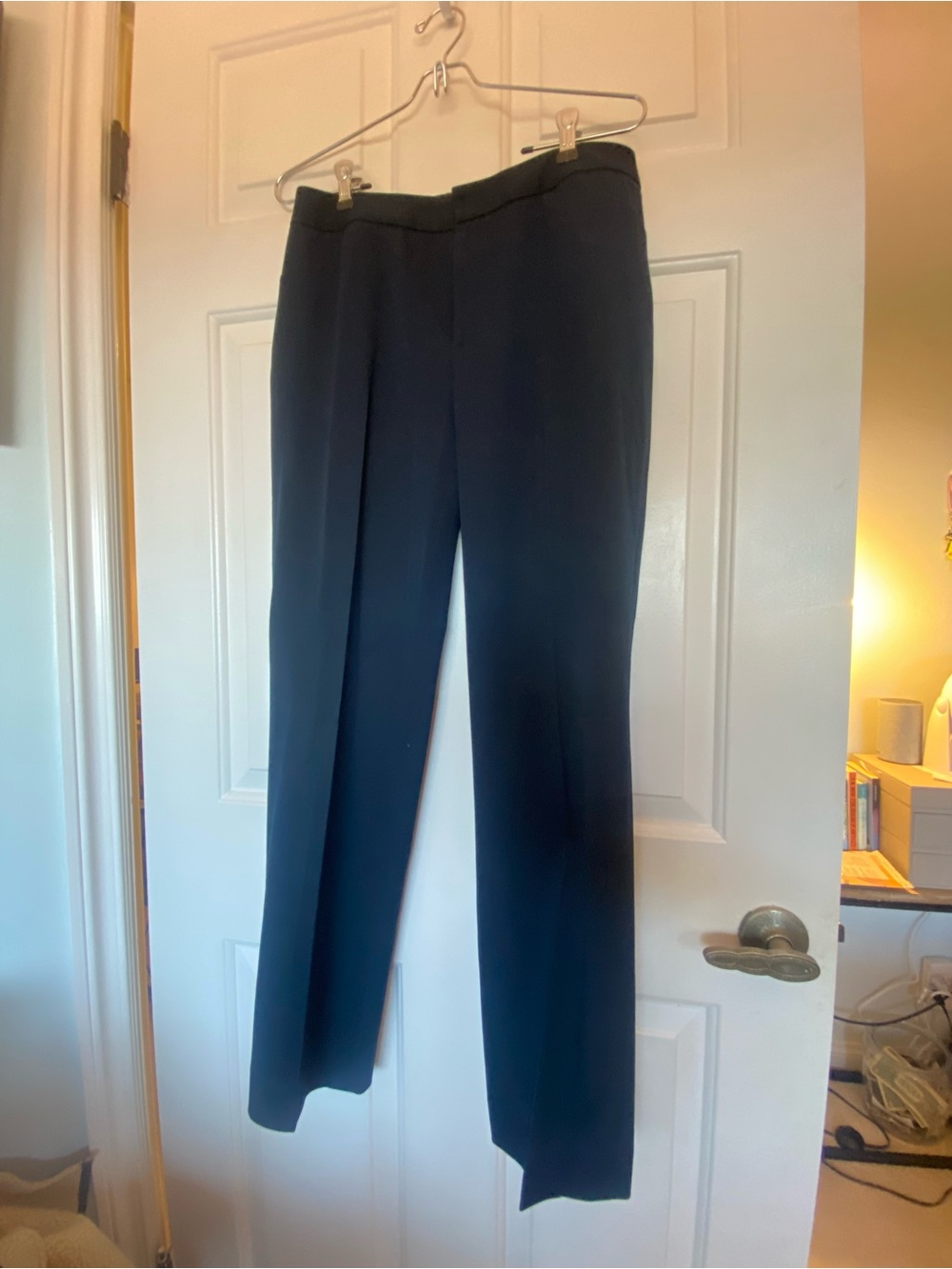 Classic Women's Ankle-Length Dress Pants - Black